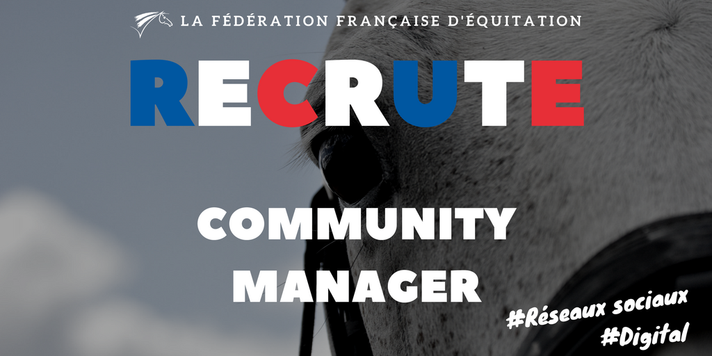 #OnRecrute Le service com' de la <a href="/FFEquitation/">Fédération Française d'Équitation</a> s'agrandit et cherche un community manager (CDI) ! 🤗
Avis aux passionnés d'équitation ultra connectés (RT si un(e) de vos ami(e)s répond à cette description) !
➡️RDV sur goo.gl/NMTgBf pr consulter l'annonce et postuler !