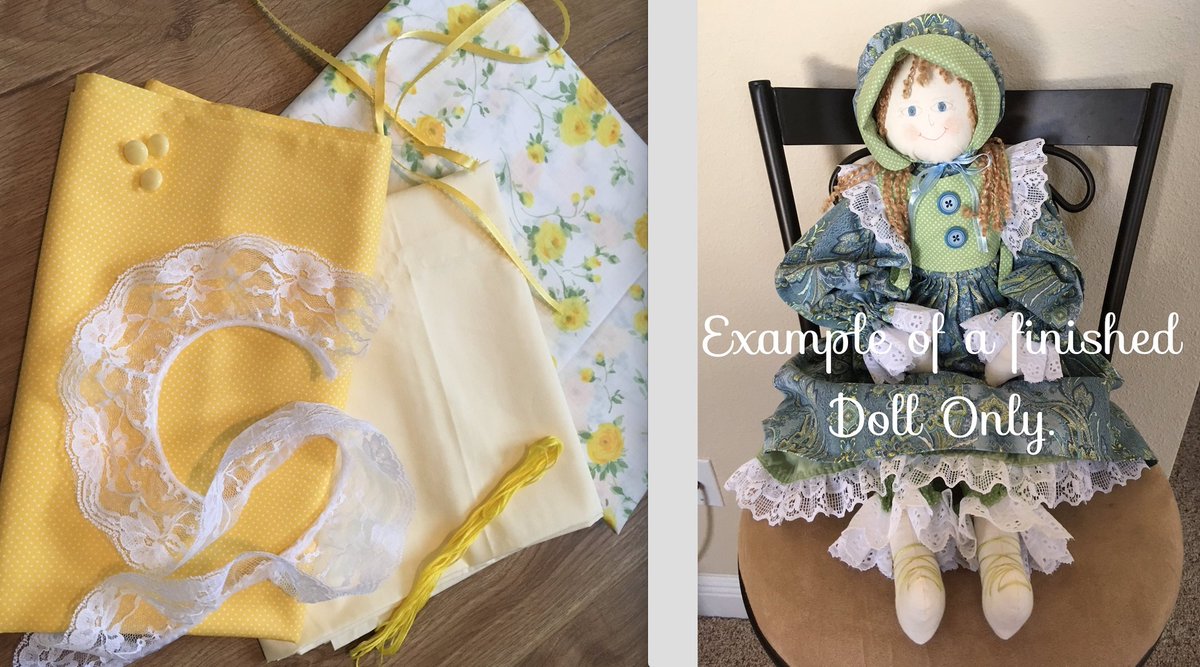 vintage fabric dolls