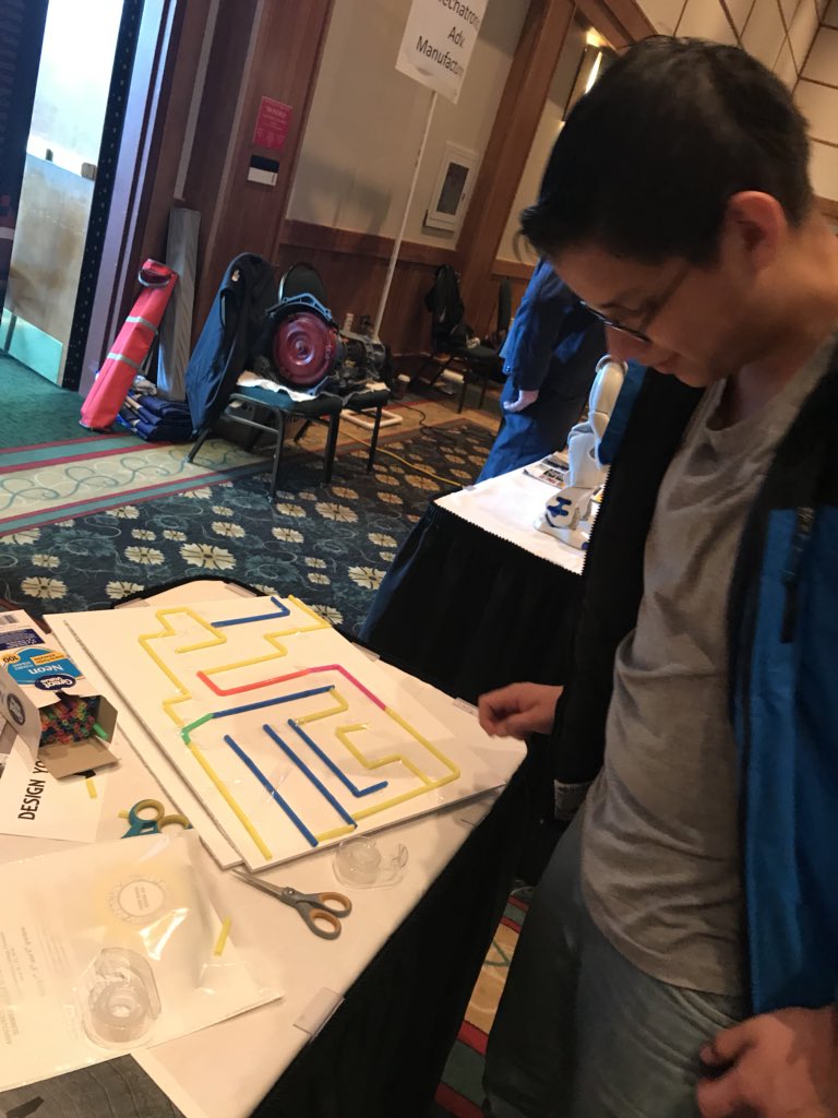 sherrillmoraven's tweet photo. An amazing learning opportunity for our HMS 8th grade students! The experience will assist them in selecting courses for high school! Thanks CTE! #amazingCTE https://t.co/63vITGrkmk