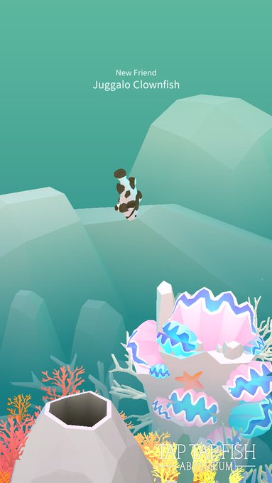 My Juggalo Clownfish:)  #taptapfish Download: https://t.co/XI5Lac0Uyd https://t.co/jn9nFNddr7<a href="/tag/taptapfish"class="tags">#taptapfish</a>
