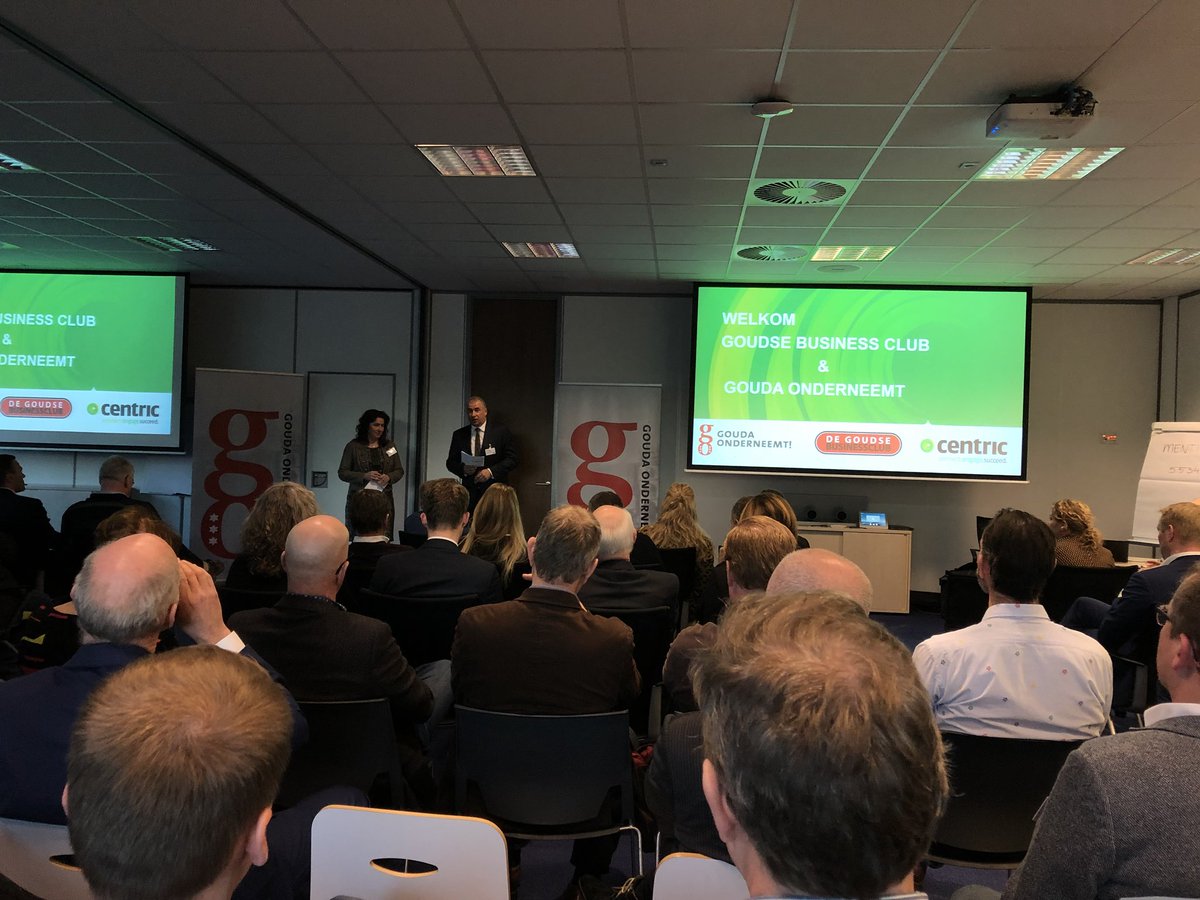 Ondernemers uit #Gouda vergaderen bij #Centric_NL! Vanuit <a href="/GO_Gouda/">GoudaOnderneemt!</a> en <a href="/GoudseBC/">Goudse Business Club</a>