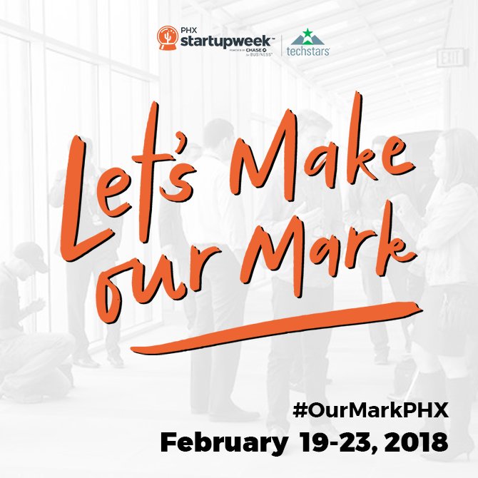 SteadyGlowDig's tweet photo. It's true, I'm "starting up" and as such will be doing more than lurking in the shadows at this year's Phoenix Startup Week, ready to make #OurMarkPHX #phoenixstartupweek @PHXStartupWeek https://t.co/dxUg7ecjes