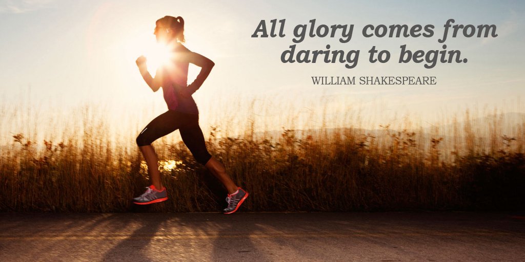 All glory comes from daring to begin. - William Shakespeare #quote getbook.at/PowordfulChoic…