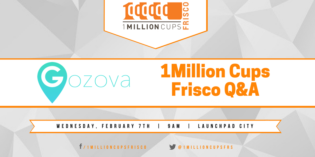 Tomorrow's <a href="/1MillionCupsFRS/">1MC Frisco</a> will feature <a href="/GozovaApp/">Gozova</a> and a special 1MC Q&amp;A. Join us for this fun twist on the usual 1 Million Cups Frisco. See you all at 9 AM! #EducationForEntrepreneurs #FriscoTech #DFW