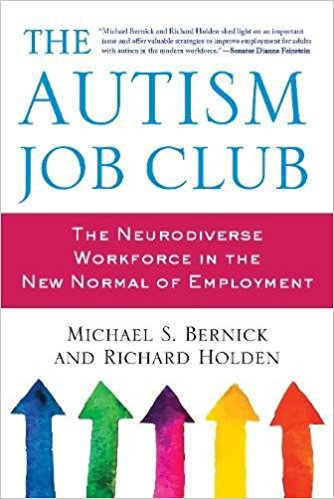 Congratulations to #MichaelBernick on the release of the paper back version of #AutismJobClub, featuring an intro from <a href="/stevesilberman/">Steve Silberman</a> and an afterword from our founder #HackieReitman!