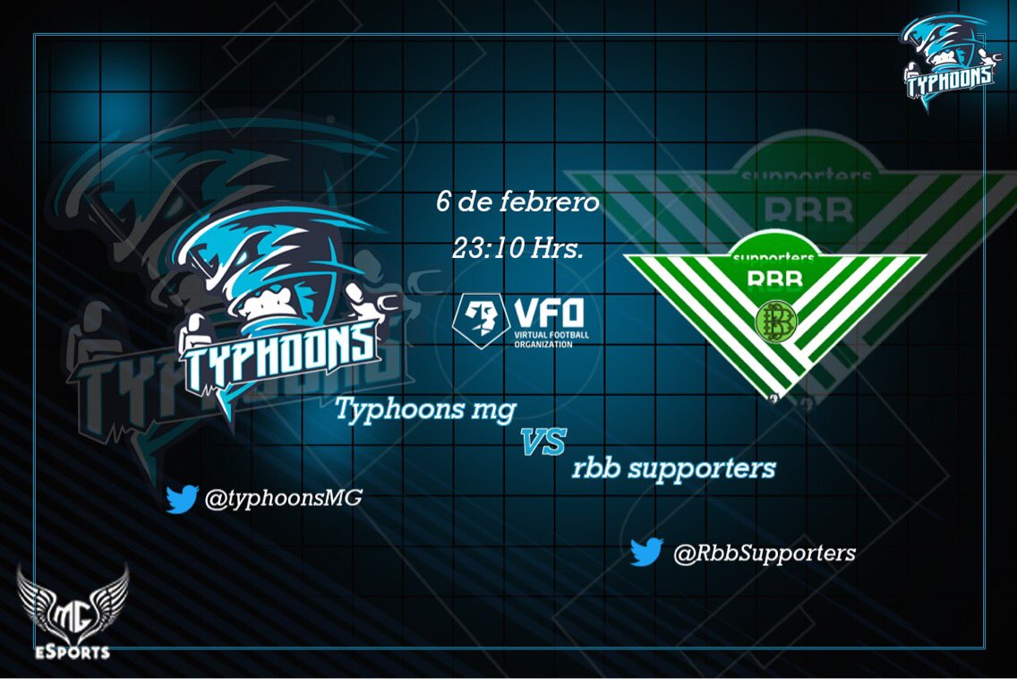 typhoonsMG's tweet photo. Hoy nos enfrentamos a @RbbSupporters en @VFOspain_ps a @RedDragonsCf en @IVFL_esp  &amp; @1DragonFurioso1 en @VPN_SPAIN VAAAMOOS @typhoonsMG !! #gotyphoons https://t.co/BLe5mr90iw