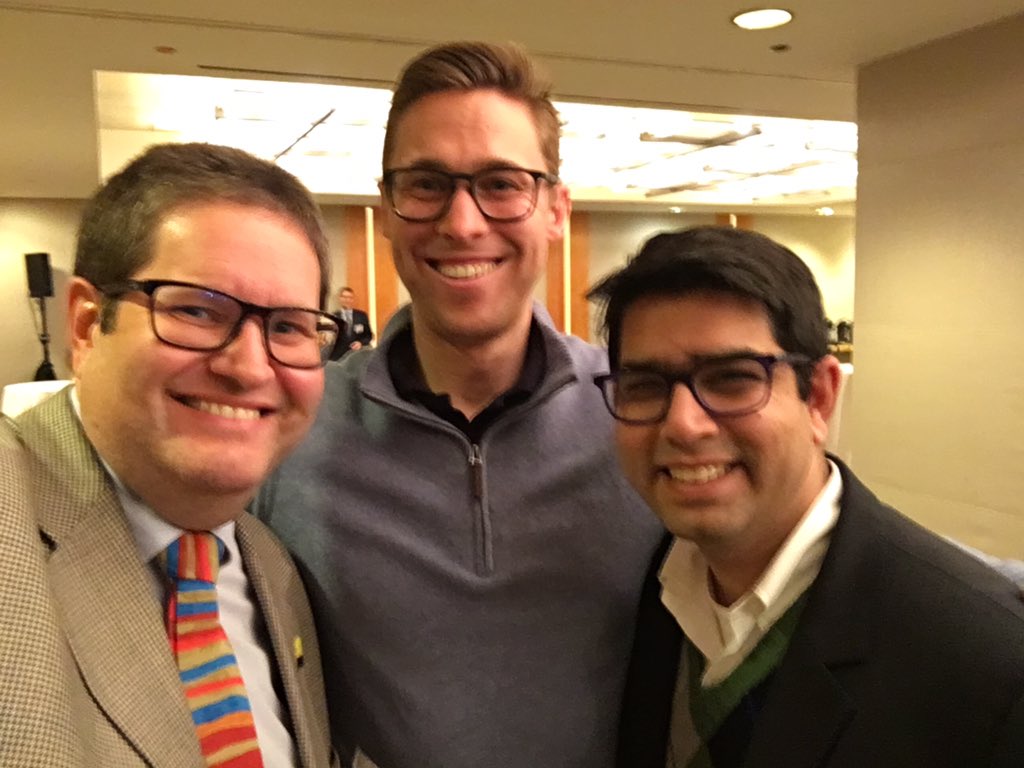 elliotthaut's tweet photo. Finally got to meet #PatrickDownes in person. #BostonMarathon #bombing #Survivor. Felt like I already knew him thru @hopkinssurgery @HopkinsMedicine #WICU connections. Oh yeah, @AdilHaiderMD too. @rescueboston #FundTraumaResearch https://t.co/y9XYWnFUco