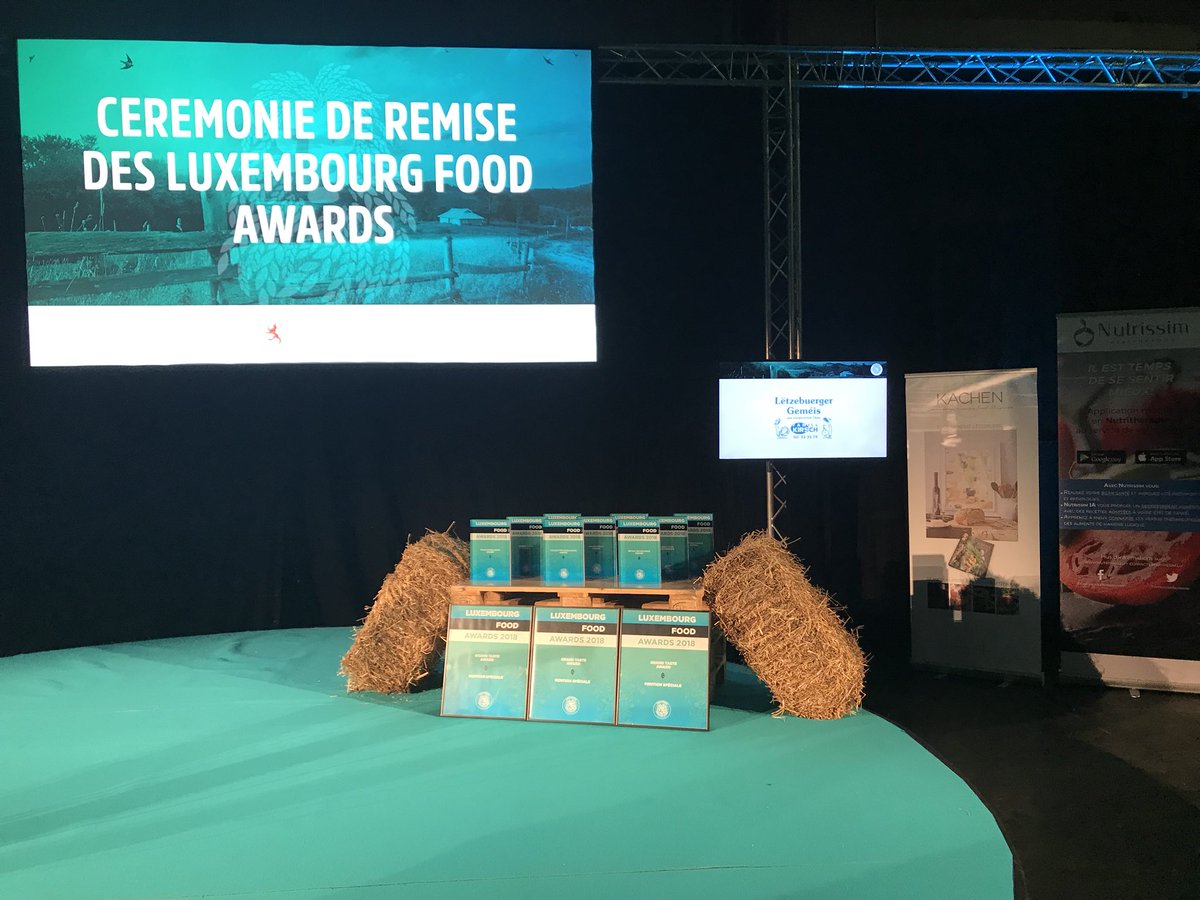 GreenWorks_News's tweet photo. #FoodSummit 2018 : la cérémonie va bientôt débuter. Découvrez les gagnants des #Luxembourg #Food #Awards https://t.co/wpf1jrFX9I