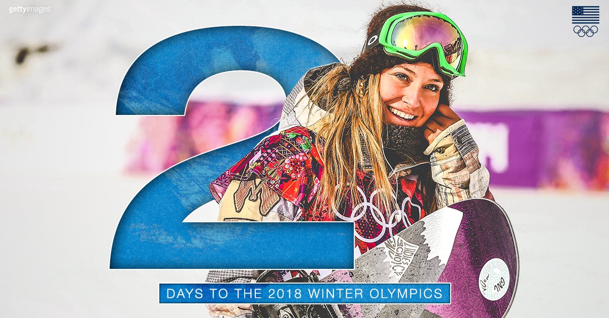 TeamUSA's tweet image. Olympic gold medalist @jamieasnow will be competing in her 2️⃣nd #WinterOlympics in just✌️ days! 🇺🇸