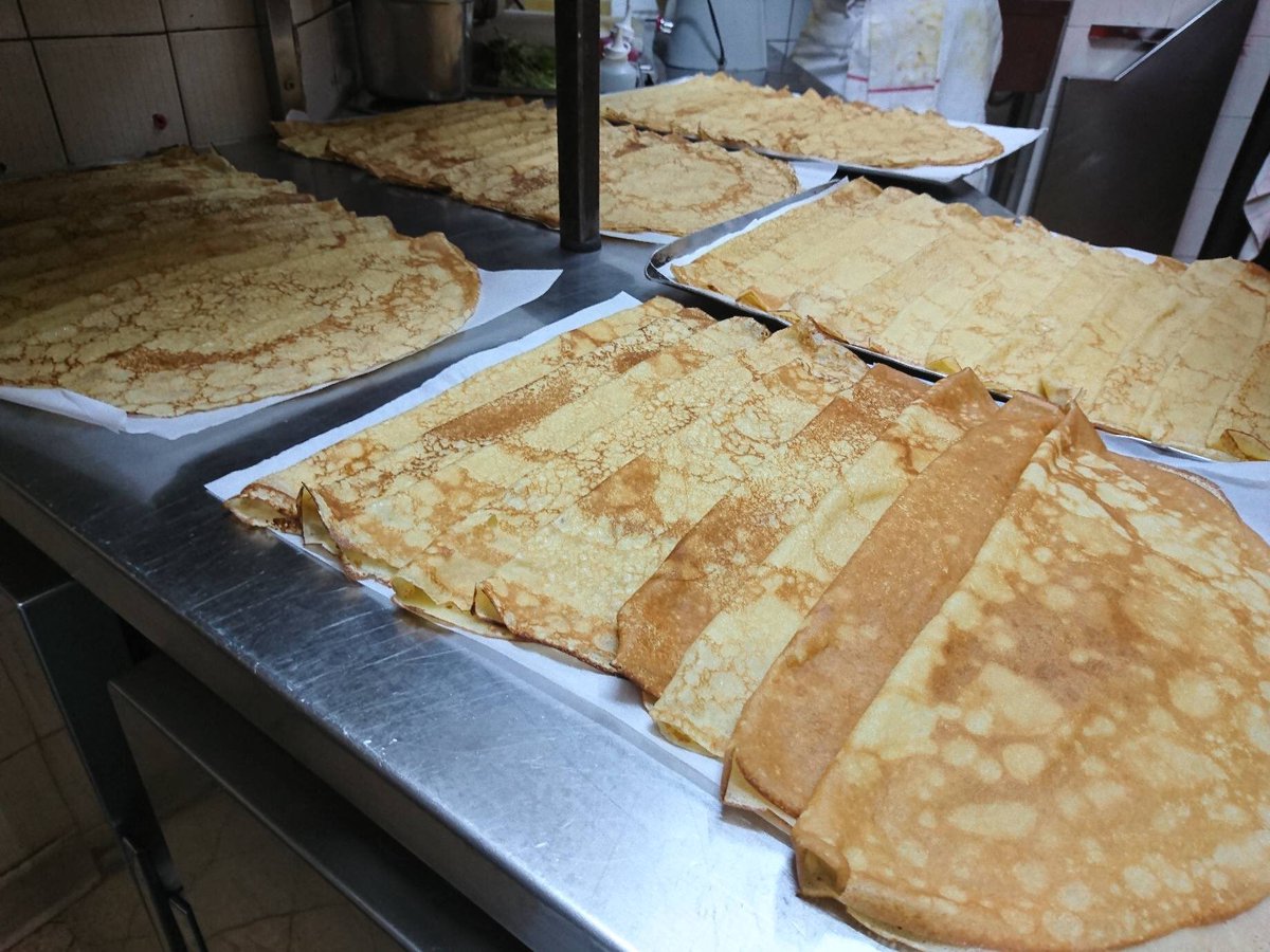 Crêpes maison ! Un régal..