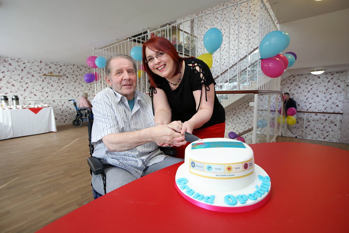 The @FSHCNurses Group today opened 22 new intermediate care beds in north Belfast. This will ease pressure on local hospital beds. <a href="/mlchealth/">Marie-Louise Connolly</a> <a href="/BelfastTrust/">Belfast Trust</a> <a href="/Age_NI/">Age NI</a>