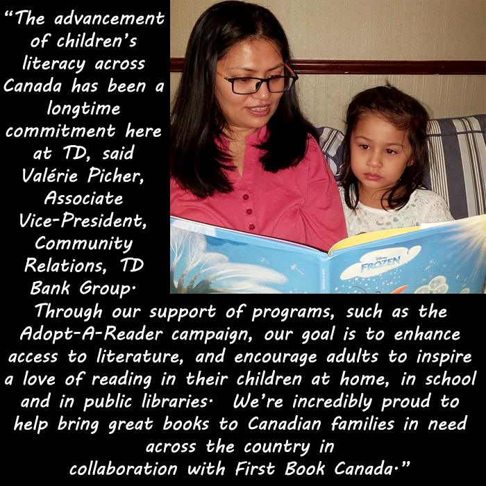 HIPPYCanada's tweet photo. #AdoptAReader #FamilyLiteracy #ChildLiteracy #PreschoolLiteracy #Parenting #Literacy #ReadingBooks #Books #Preschoolers #BedTimeStory @TD_Canada TD TD Canada @FirstBookCanada First Book Canada First Book Canada https://t.co/ffiqElZkx7