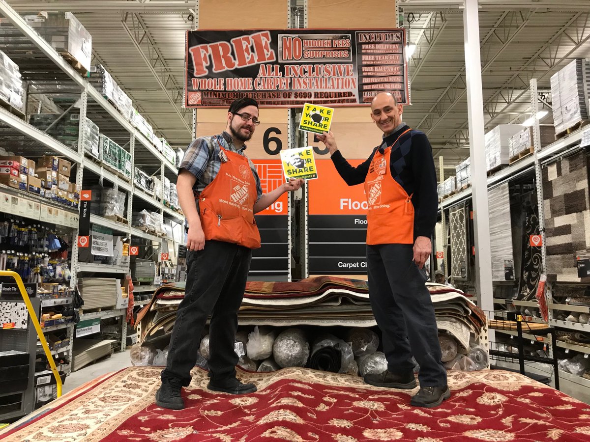 Utica,NY ST 1254,specialist Seth Colp will engage all customers in conversation about potentially having Home Depot install their product choice for them.#takeyourshare23 #THDNorthern