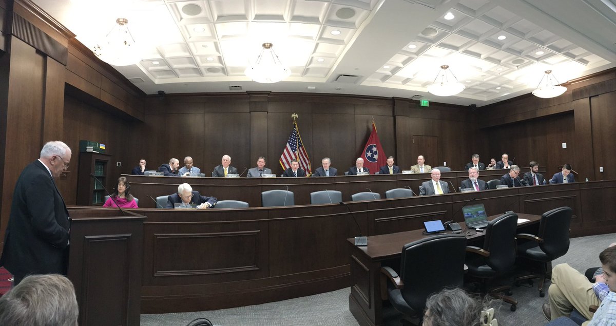 Mike Holman with the TN Corn Growers Association presents on the need for a Corn Check-Off in Tennessee. The bill that enables a referendum passed out of the House Agriculture and Natural Resources Committee today, on to the next step.