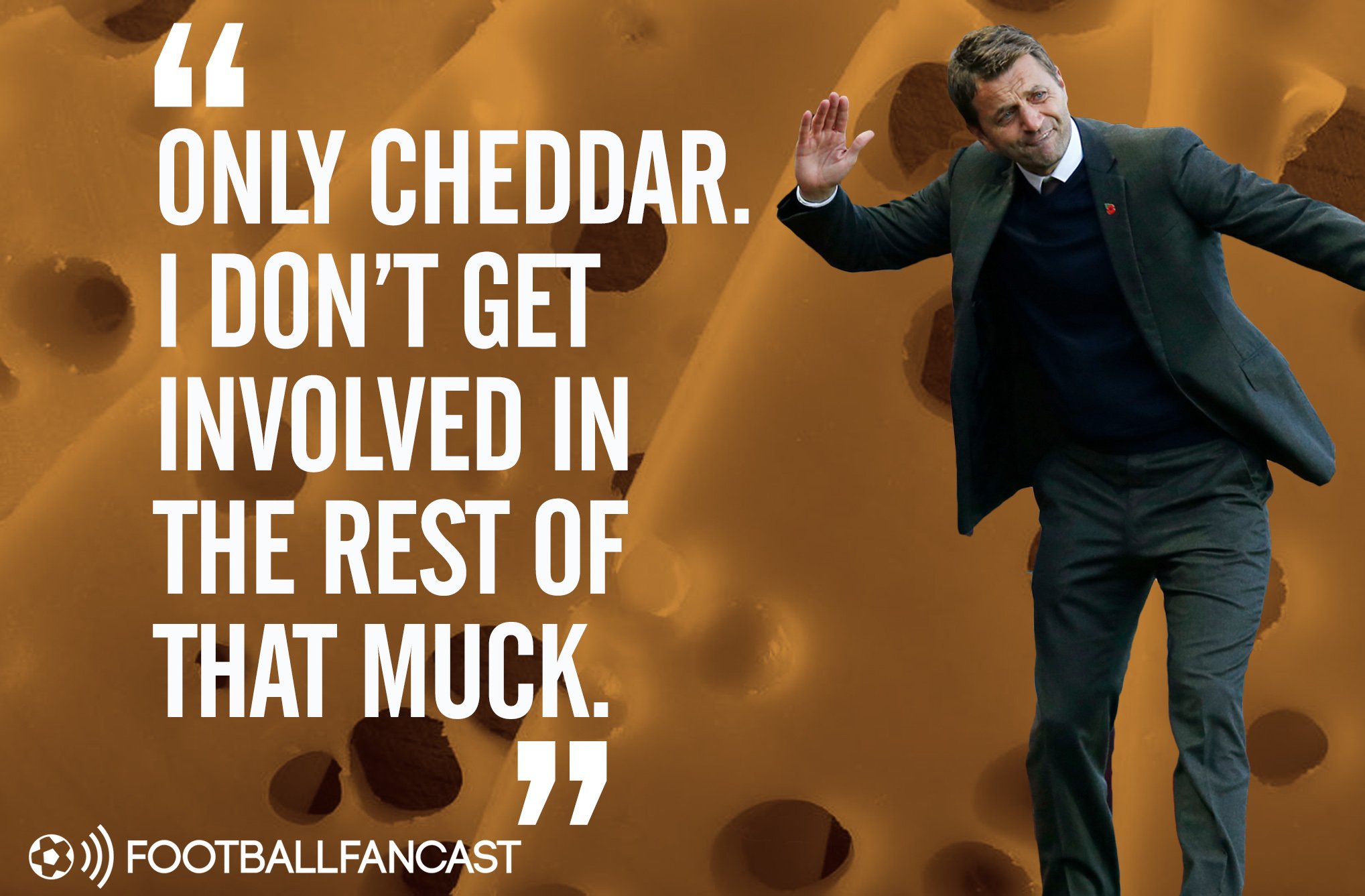  Camembert Blue Cheese Feta  Happy Birthday to Tim Sherwood, a hater of fancy cheese 