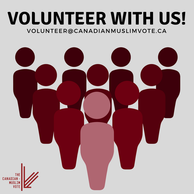 canadianmv's tweet photo. Interested in volunteering with us at the Eid &amp; Canada Day Dinner on July 5th? Email us at volunteer@canadianmuslimvote.ca to get involved! https://t.co/hTt0Rq5UvY