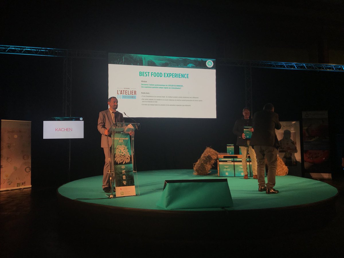 GreenWorks_News's tweet photo. #FoodSummit 2018 : le #Best #Food #Experience est remporté par l’Atelier du Windsor https://t.co/HLG6CIVM3P