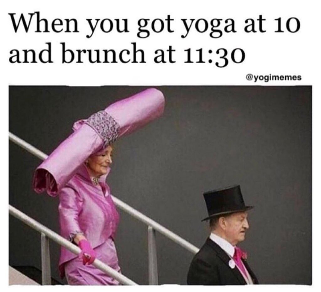 3CHORDSSTUDIO's tweet photo. Dare you to show up in class like this. 

#yoga #brunch #hollywood #losangeles #layoga https://t.co/x9dH5nk7fl