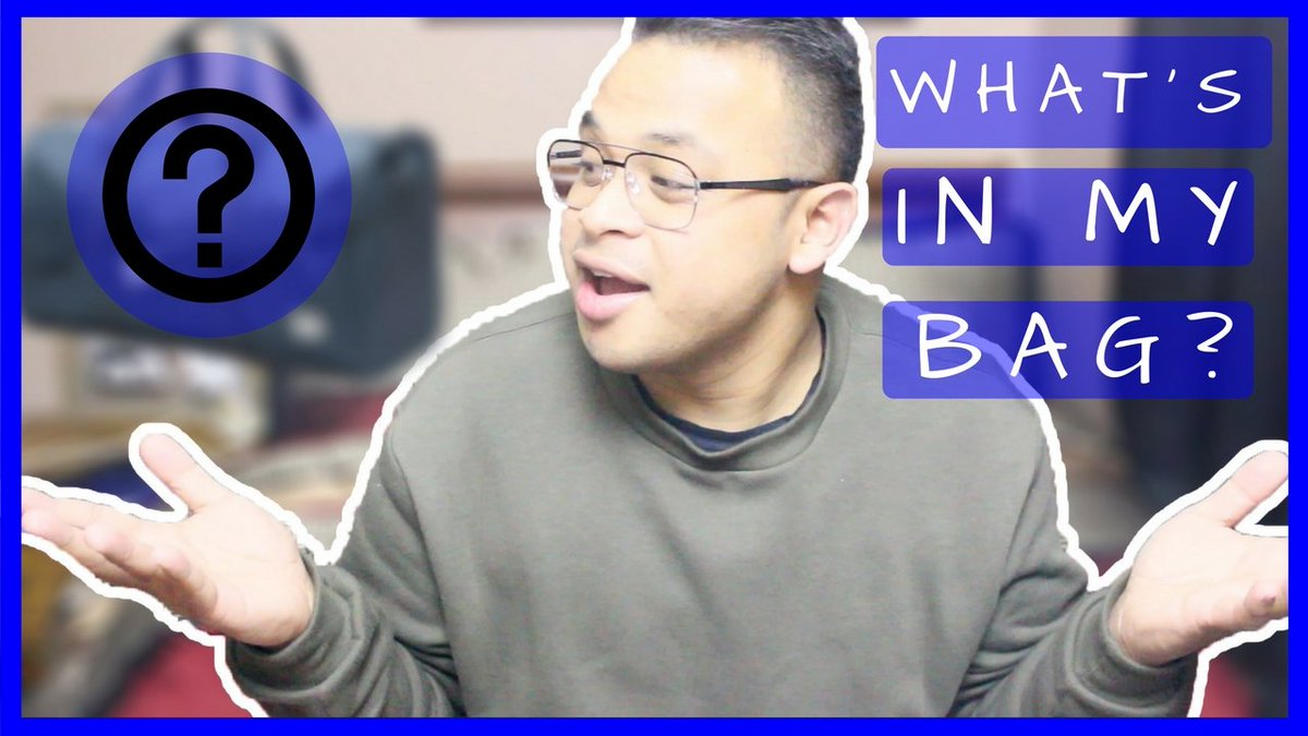 itsvinceg's tweet image. Have you seen my latest video? Curious why I carry a big bag everyday to work and what's in it? #bagraid #whatsinmybag #herschel 

youtu.be/iUNhPr0Ai-U