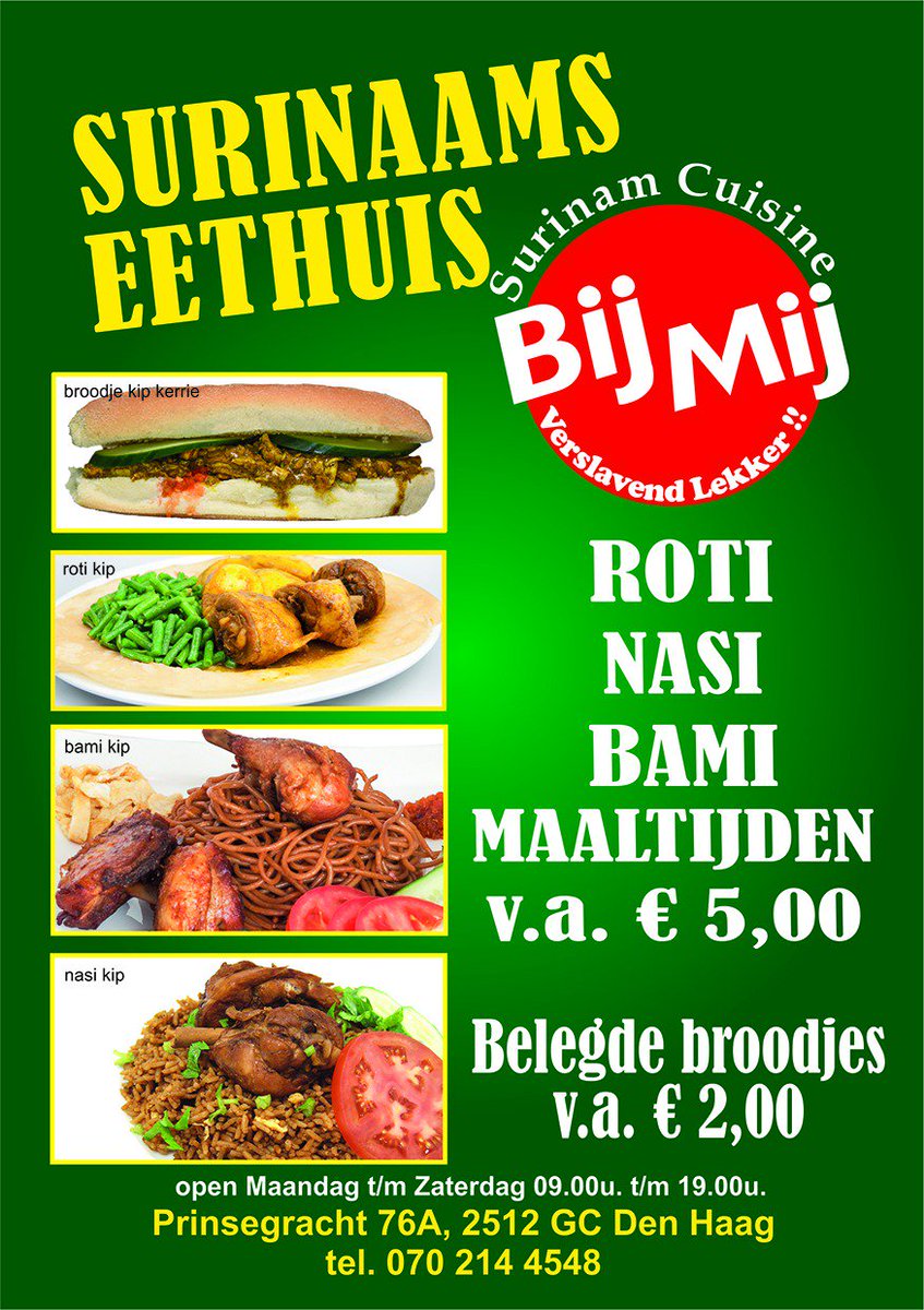 bij_mij's tweet photo. C u heel gauw, #prinsegracht #DenHaag #TheHague #broodjes #surinaams #Food https://t.co/hLdzX0ReOD