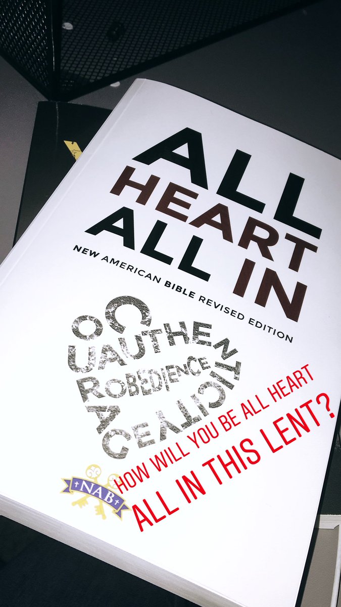 JustinFatica's tweet photo. How will YOU be All Heart All In this Lent? #allheartallin #youreamazing https://t.co/OvoKp3VMtx