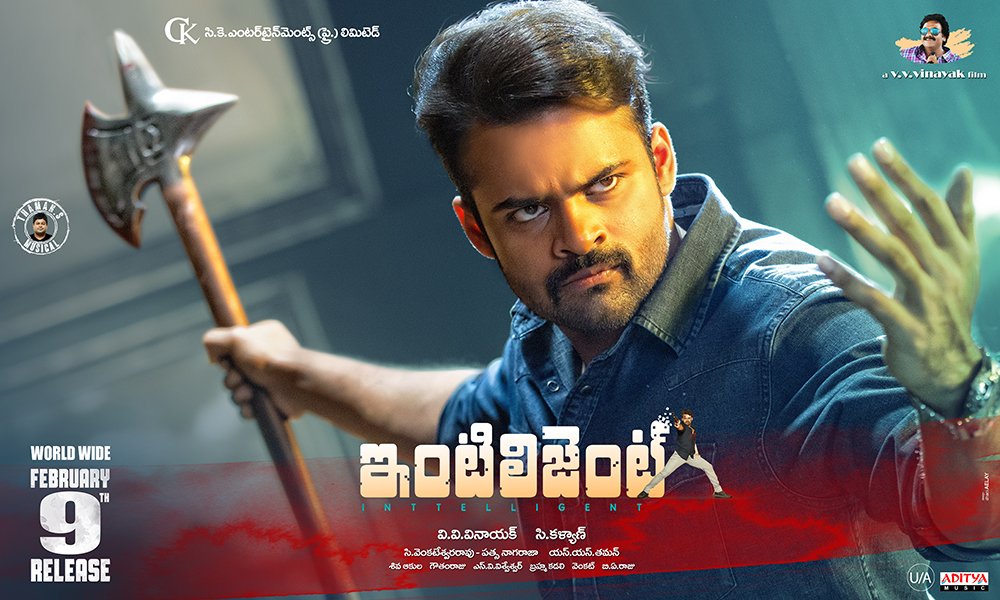 baraju_SuperHit's tweet photo. Supreme Hero @IamSaiDharamTej's #Inttelligent co-starring @Itslavanya Releasing Worldwide On Feb 9th
#VVVinayak Film
@MusicThaman Musical
@ProducerCKalyan Production @CKEntsOffl #InttelligentOnFeb9th https://t.co/PCJqEVasGj