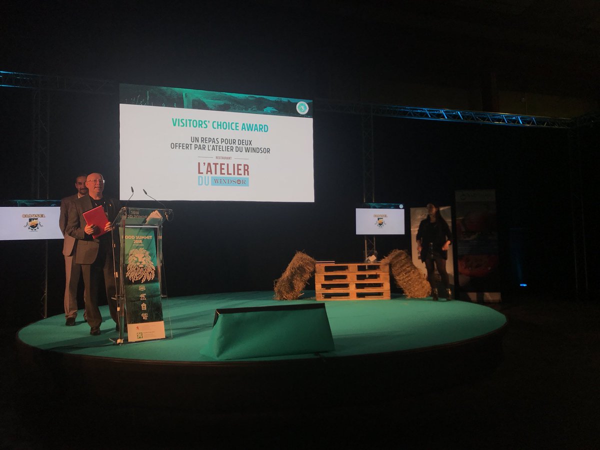 GreenWorks_News's tweet photo. #FoodSummit 2018 : le #Visitors’ Choice #Award est remporté par Cocktail &amp; Co https://t.co/MqIn7J9NGa