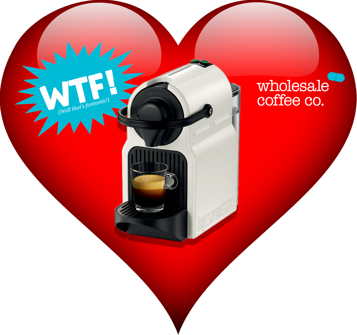 WholesaleCC's tweet photo. AMAZING COMPETITION. We are sharing the coffee love this valentines day by giving away a Nespresso capsule machine. Simply RT and Like to enter. Winner announced 13/02/2018. #WTF #WIN

We still have 1kg of coffee beans available for £1 here - https://t.co/mv9DX0rDUo https://t.co/DUF987AwMz