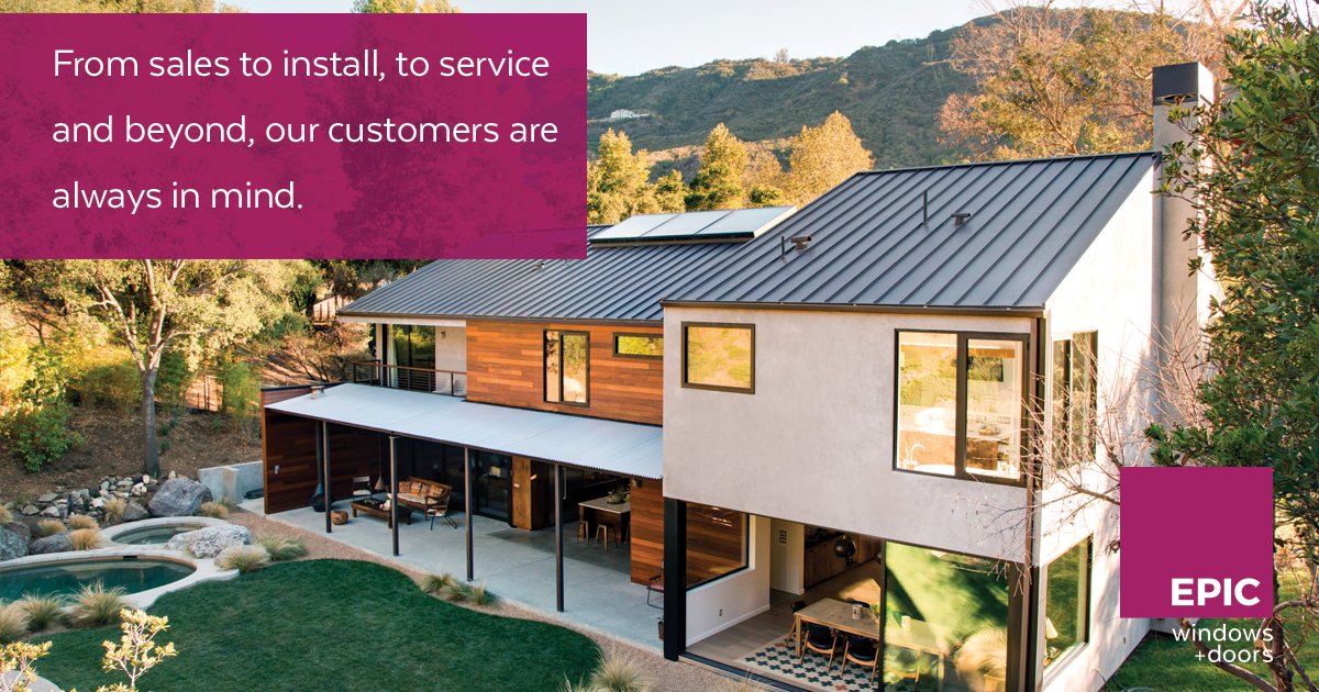 EpicWinDoors's tweet photo. Have you read our blog, "Your Experience Perfected" yet? It's available on our new website.

From sales to install, to service and beyond, our customers are always in mind. https://t.co/IxeYmklEMS https://t.co/dUzFOP1Axy