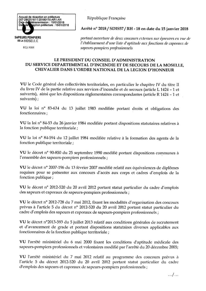 Concours de caporaux SPP SDIS 67 fosis.org/index.php/2018…