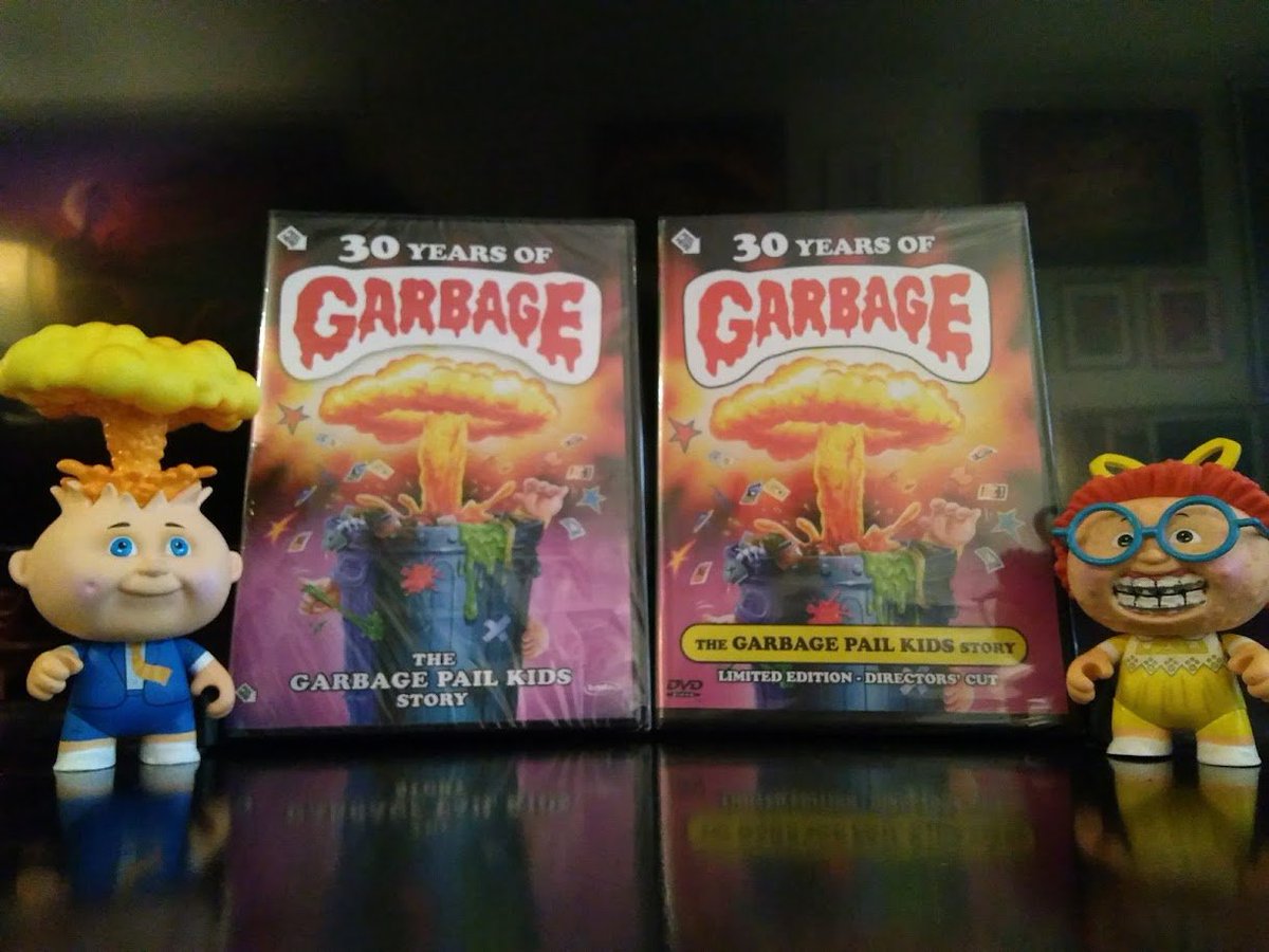 30yrsofgarbage's tweet image. 30 YEARS OF GARBAGE doc. film dvds will be available at GROSS CARD CON. Feb. 23-25, Circus Circus-Las Vegas. 2 versions! Limited set of the Indican Pictures release and the Director's Cut version. Directors @JoeSimko and @ZapataJeff  will  have the dvds available at their tables.