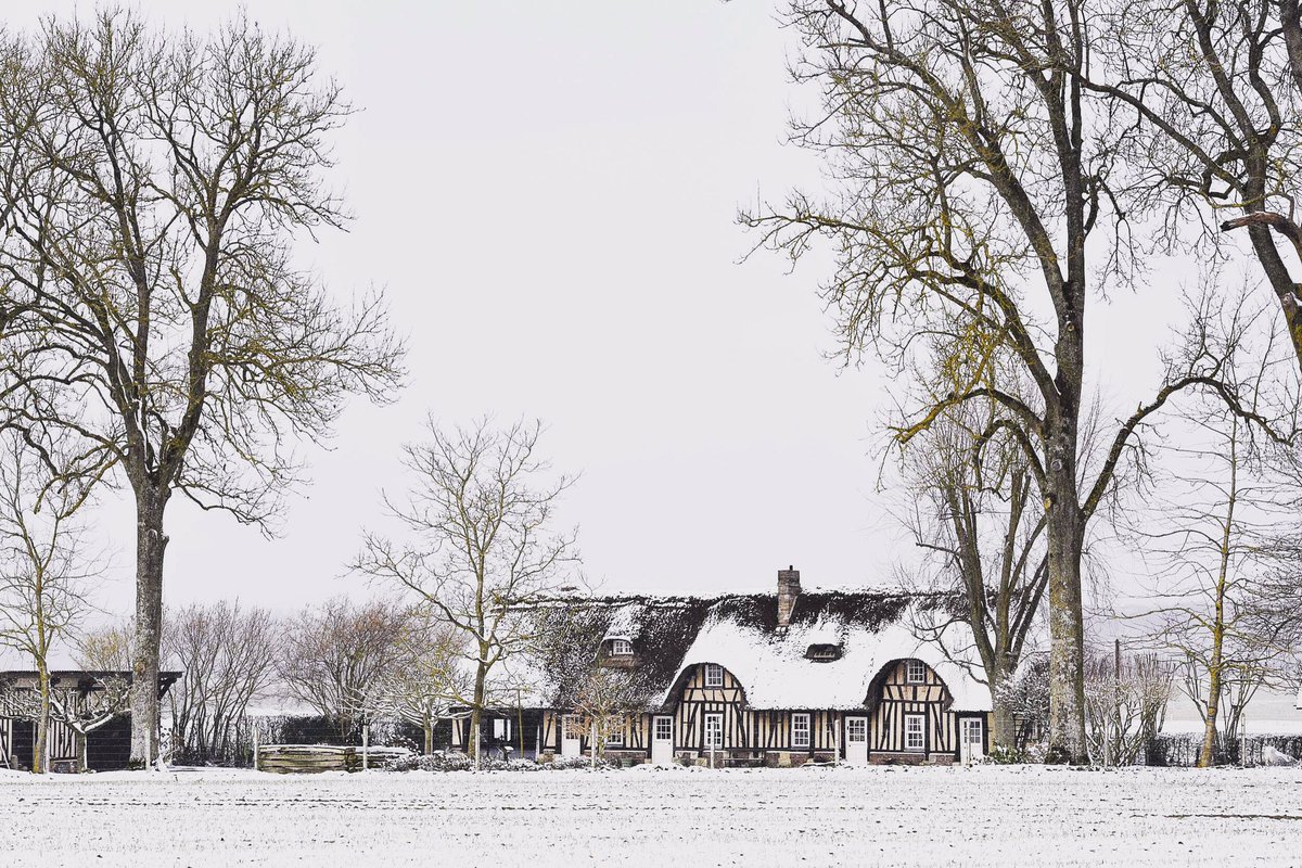 MAThierry1's tweet photo. Il #neige en #normandie ❄️ https://t.co/z2sgXEbFev