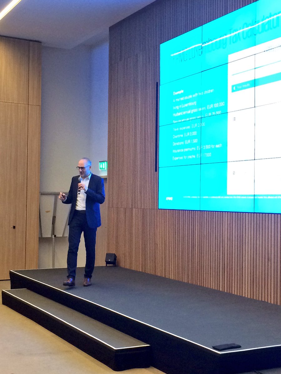 Exciting demonstration of our brand new tax calculator with @gerardlaures #taxupdate2018 !!