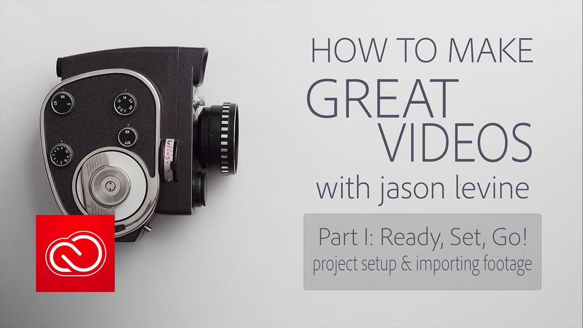 districtcreate's tweet photo. #Watch 👉🏽 @Beatlejase How to Make Great #Videos (Part 1) - Project Setup & Importing Footage | @AdobeCCVideo @AdobePremiere https://t.co/EVGSdbF8UB #editingandpost #premierepro #Education #districtcreate https://t.co/ps4CXRYxPB