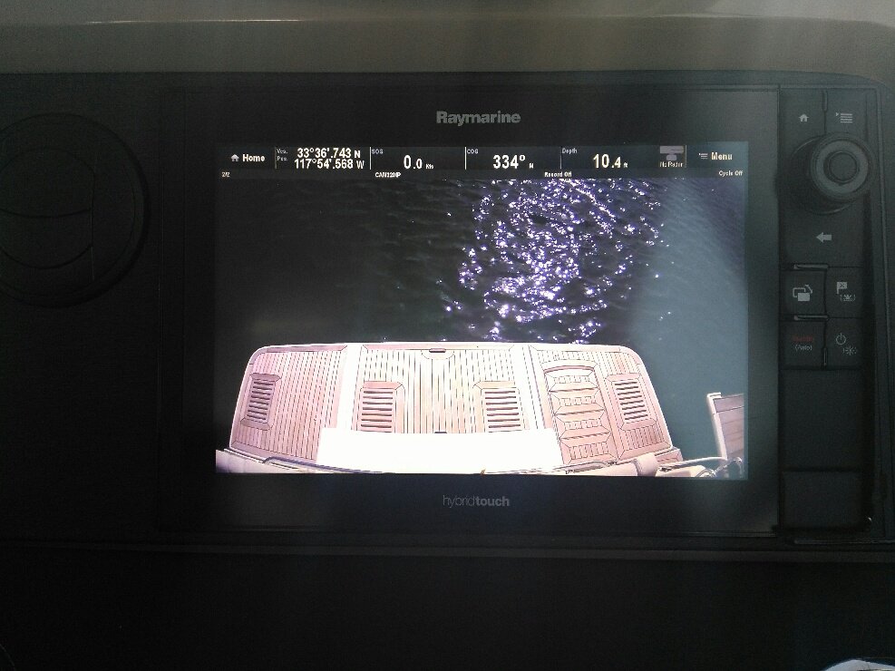 IntegratedMSys's tweet photo. New installation of an @Intellian  HD satellite TV install powering (4) Smart TV's in salon and all staterooms aboard a new SeaRay 400DA in Newport Beach. IMS also installed an HD rear view camera integrated into the boat's @Raymarine system.#integratedmarinesystems #NewportBeach https://t.co/rcI8Q2V2RP