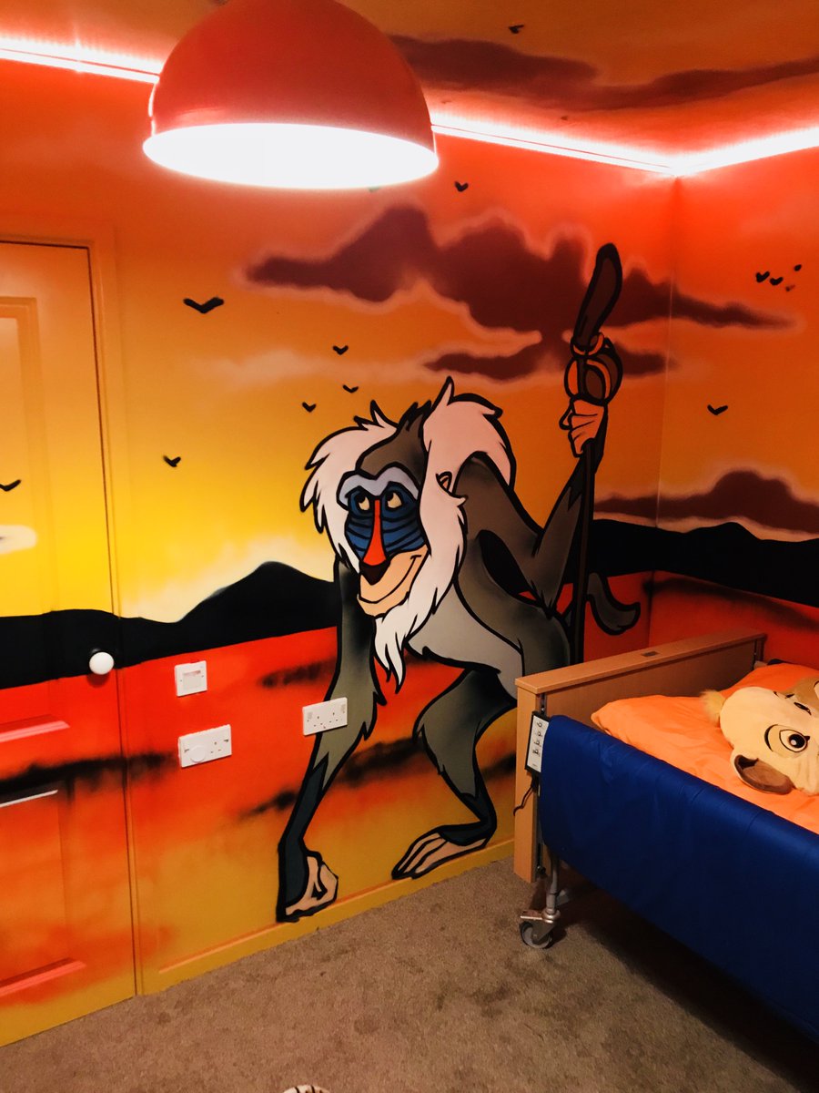 _Double_Helix_'s tweet photo. @MakeAWishUK Bedroom Makeover - The lion King 
https://t.co/49TxpKDO9L https://t.co/ZFlEkz7Js3