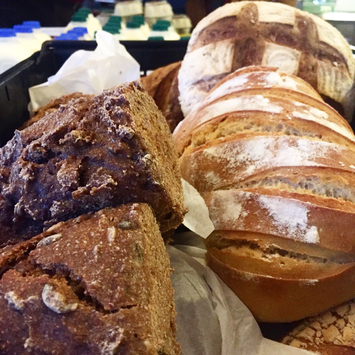 It’s a BIG crate of bread this week <a href="/Ssfoodassembly/">FarmCo</a>  #shoplocal #gower #artisanbakers #swansea #realbread