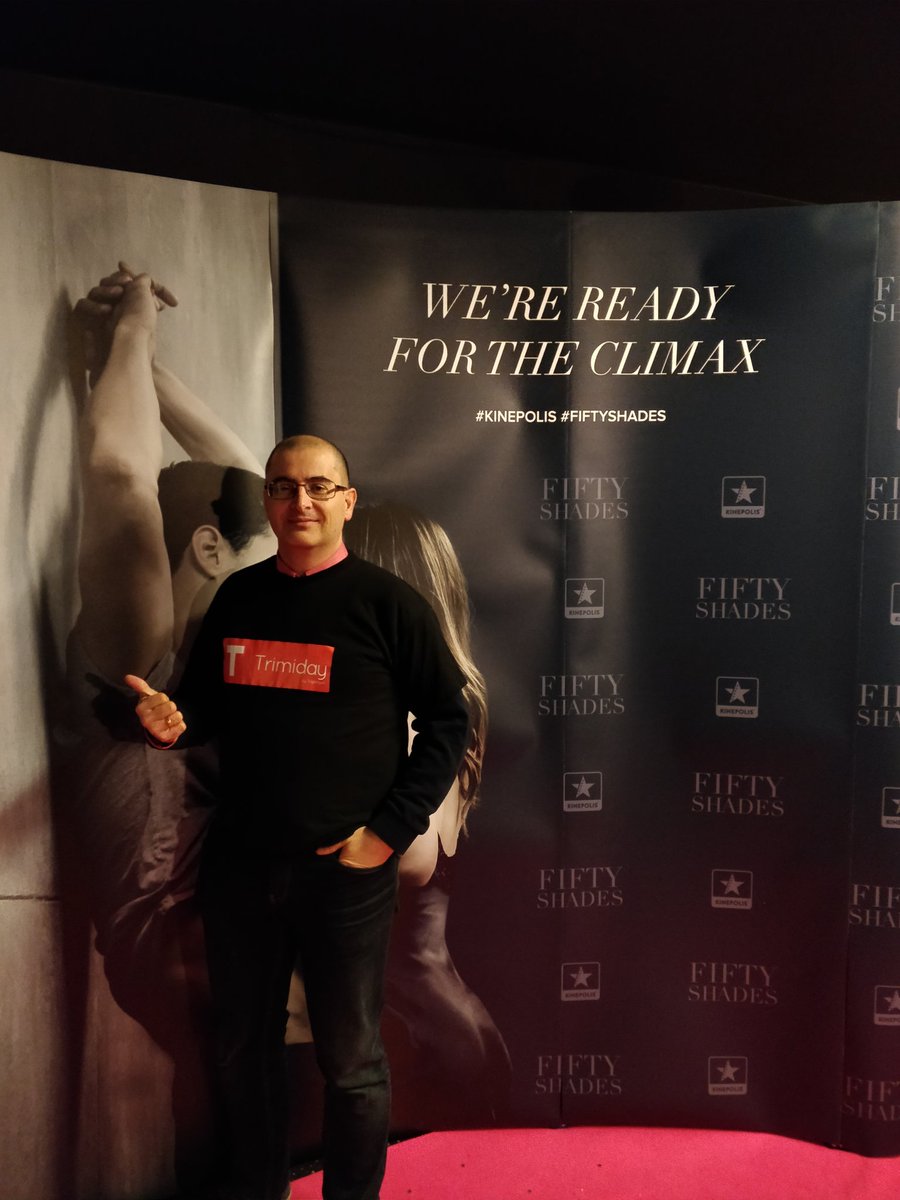 KeppensBart's tweet photo. @trimiday is ready for the Ladies at the movies @Kinepolis #oostende on February 6, 7 and 8. Join the prescreening @FiftyShades. If you are lucky you can win 50.000 Trimiday points. https://t.co/BtqxWyj9RN
