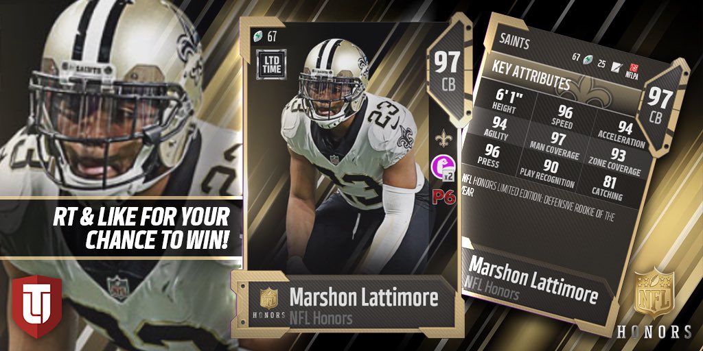 EASPORTS_MUT's tweet image. #HonorsSeason #LTD #NFLHonors