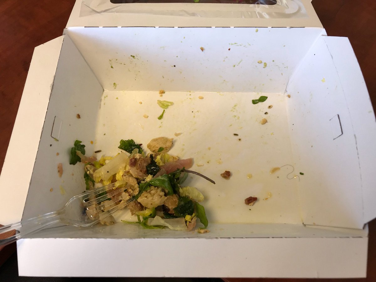 jamesyane's tweet photo. @panerabread of course I didn’t notice this until I was almost done! 🤢 https://t.co/a6MKa0K2Kd