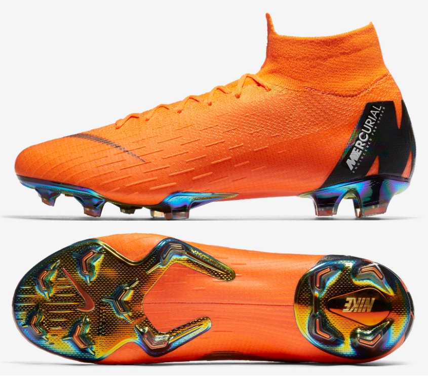Nike Mercurial Superfly VI Pro Firm Ground Soccer Cleats.