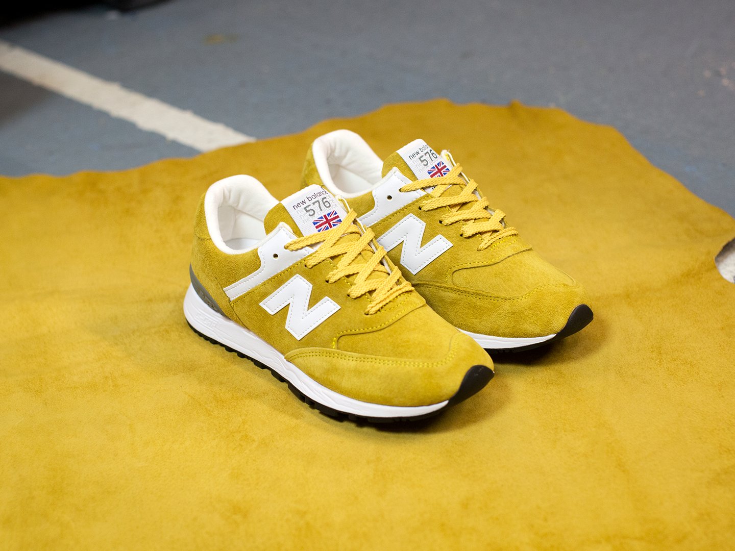 New balance cheap 576 yellow