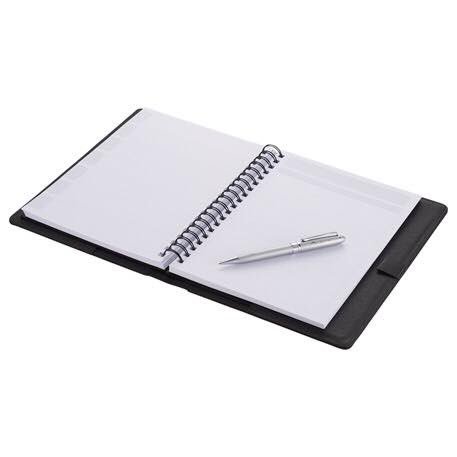VamosMarketing's tweet photo. Start off 2018 with this premium, textured refillable planner that is bound to keep you on track. #brandedmerchandise #promotionalproducts #planner #journal #ThinkVamos https://t.co/re3IxObYkM