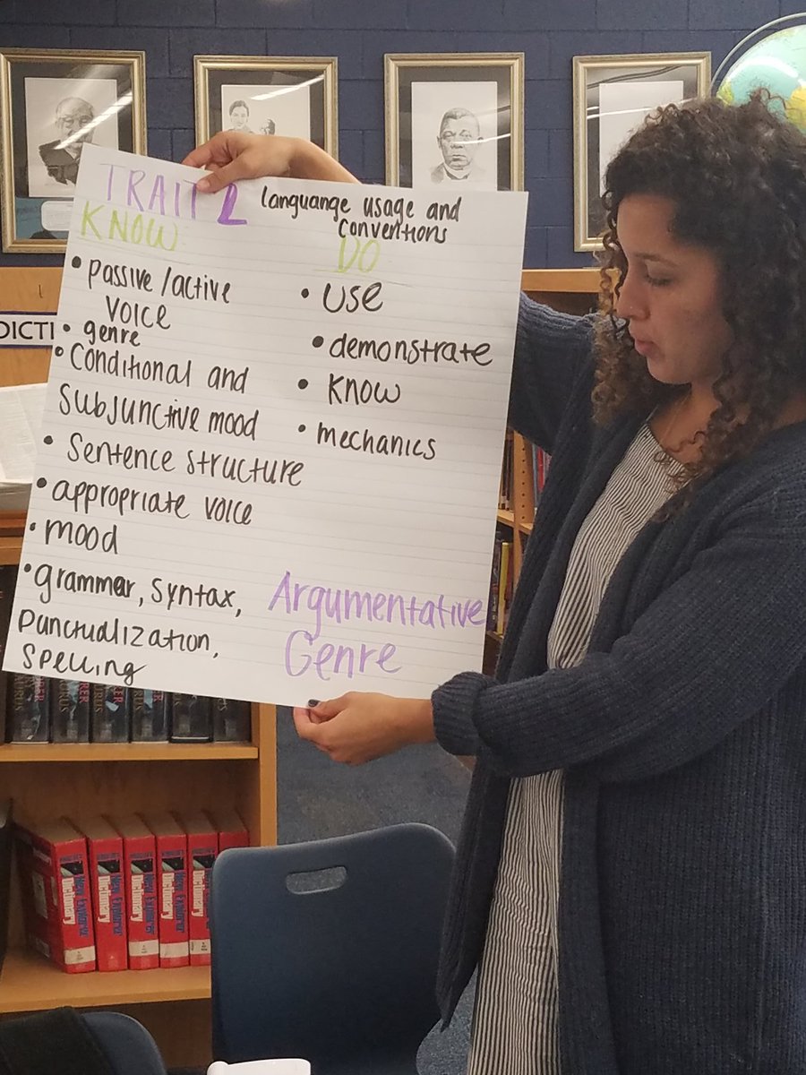 iAmDrRuth's tweet photo. @APSHarperArcher @Mstewart_2u By deconstructing the #GAMILESTONES #writingrubric, teachers will not only better understand expectations but be able to use rubrics as tools for growth, feedback, and laser-focused instruction. https://t.co/vROVkYGWjI