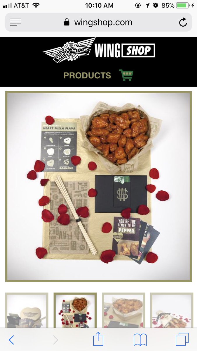 laurale4_'s tweet photo. Wing stop has a Valentine’s Day kit....I need it 😍😩😭 @wingstop https://t.co/L3j1x7opzb