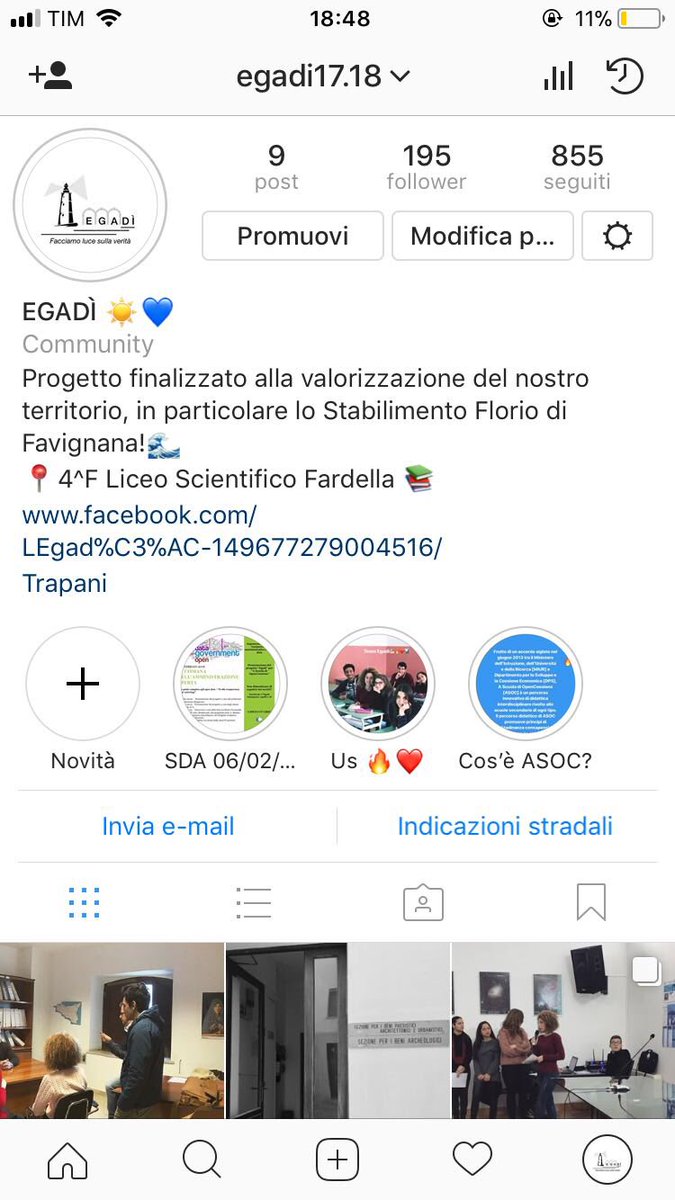 Seguite la nostra pagina Instagram 🤘🏻