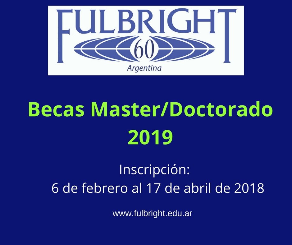 FulbrightArg's tweet photo. @FulbrightArg anuncia las #becas #MasterDoctorado2019.
Lée toda la información de la convocatoria: https://t.co/0MPLXhBPEl
Escuchá la última charla informativa: https://t.co/f1KEfxVqPM https://t.co/5pTkWQrIWa