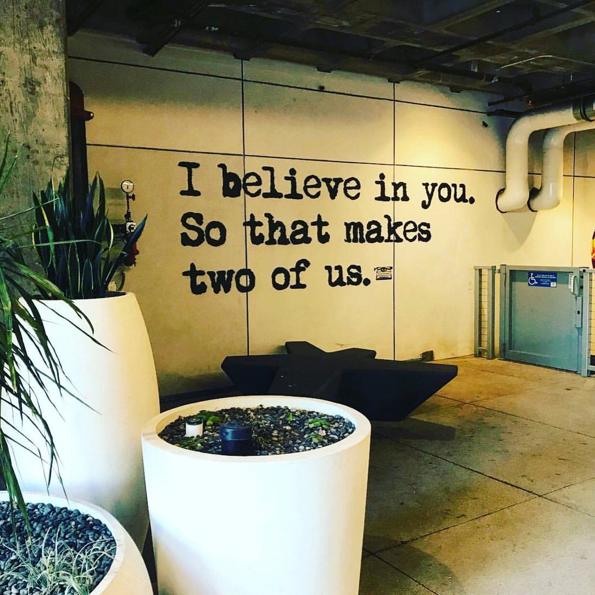 'two believe'

Location: <a href="/TheBlocLA/">The Bloc</a> in Downtown Los Angeles

#WRDSMTH