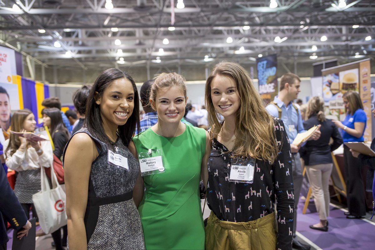 LSU's tweet photo. Explore career options at the #LSU Career Expo 11 am-4 pm tomorrow in the Maravich Center. The Career Expo is LSU's largest recruiting event.
More info: https://t.co/FL3eIIYDtz https://t.co/rg3fQgHIPb