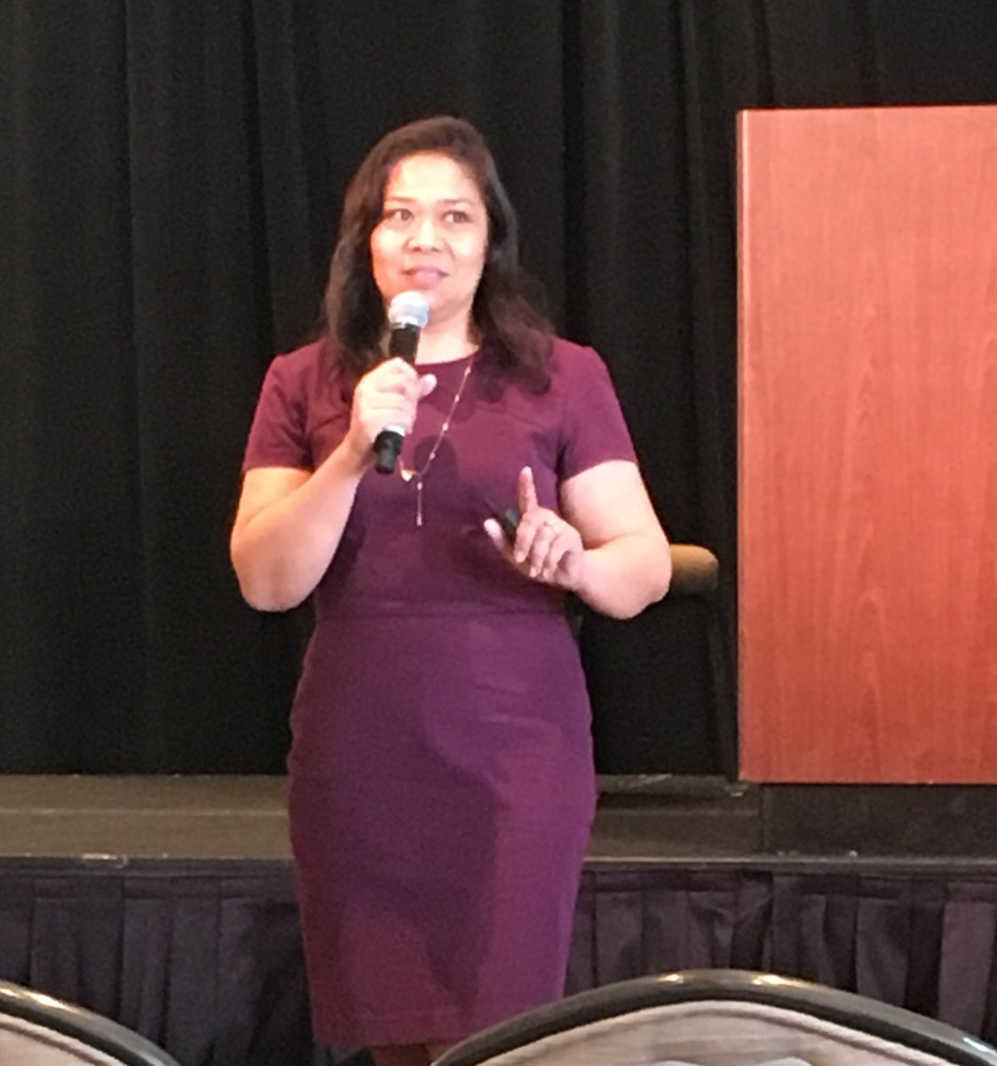 Elizabeth Bagnes explaining Eaton’s alliance program offerings to help partners build unique solutions for their customers. #EatonGetsIT #scansource